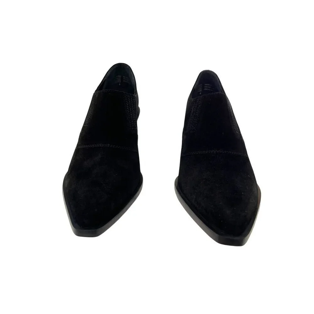 New Seychelles Black Suede Ankle Boots Bootie Seattle Sz 8